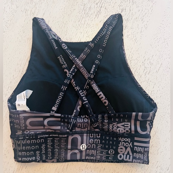 Lululemon Energy High Neck Longline Bra, size 4, NWOT - Picture 2 of 4